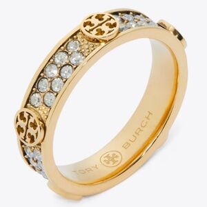 Tory Burch Pavé Miller Ring
